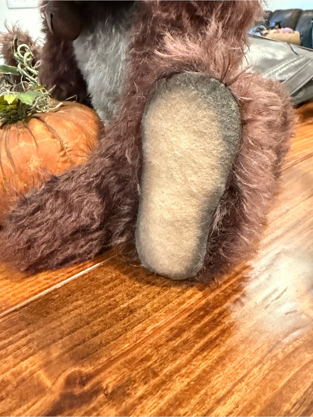 TOBY WINNER❤️ OOAK C. Riffenberg Bears Jane Monroe signed/dated 20" Mohair Panda - Picture 10 of 13